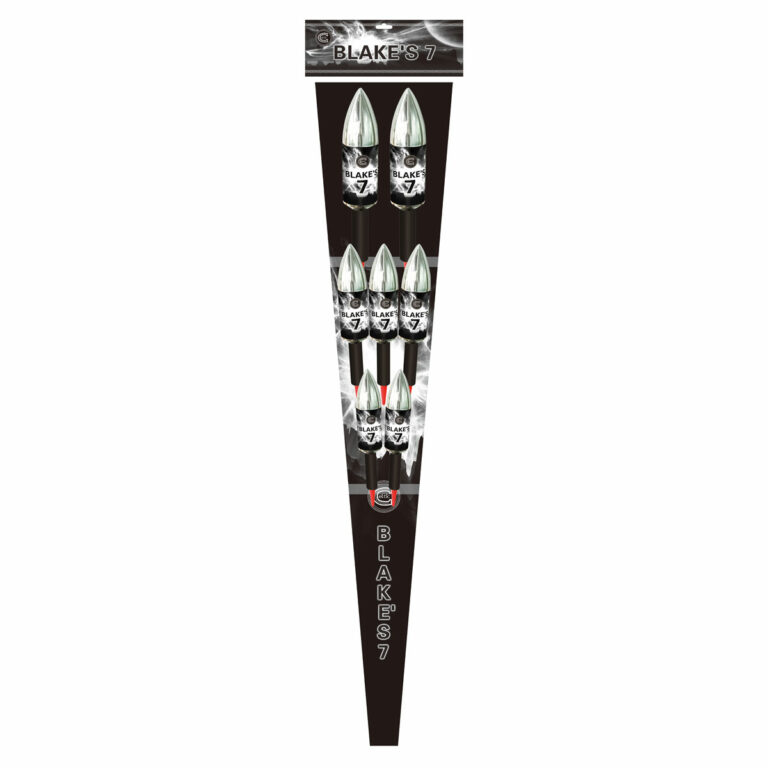 blakes 7 by celtic fireworks. Rocket available at pauls fireworks
