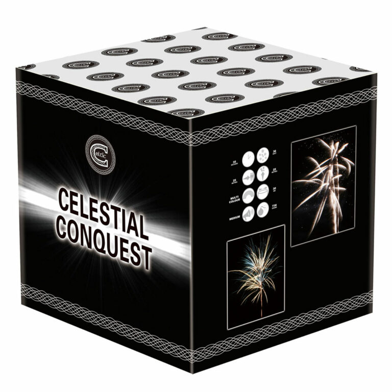 celestial conquest by celtic fireworks available at pauls fireworks