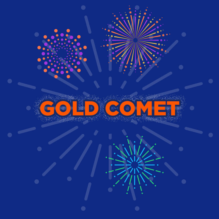gold comet roman candles by pauls fireworks