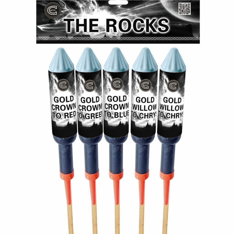 the rocks by celtic fireworks available at Paul's Fireworks